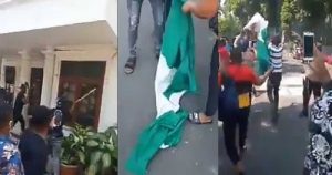 Protesters vandalise Nigerian Embassy in Indonesia