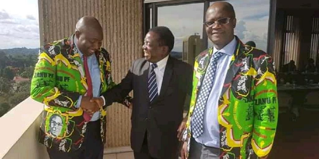 Kasukuwere Mnangagwa jonathan