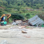 Kilembe mines machinery washed downstream