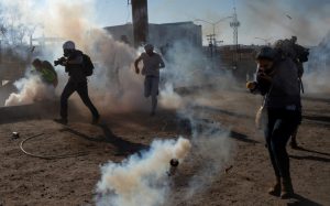 teargas