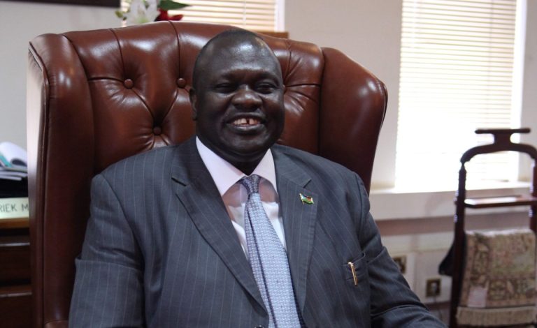Former Vice President Riek Machar