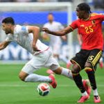 Iran plays 10 man Belgium