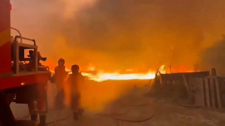 Spain battles major Aragon wildfire