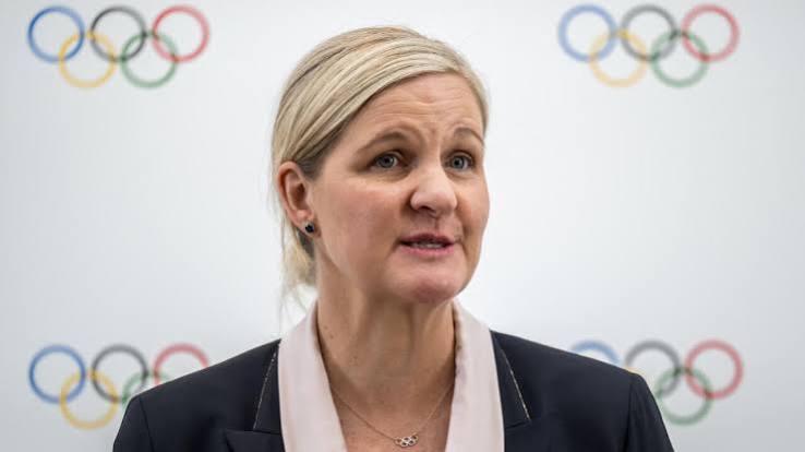 International Olympic Committee president Kirsty Coventry