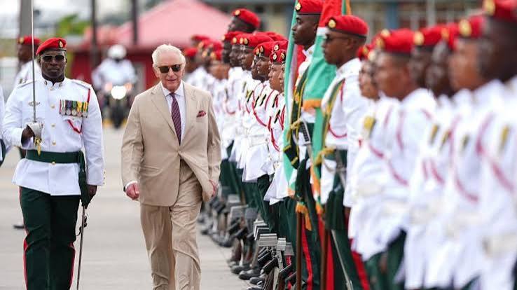 King Charles the Thirds visit to Guyana